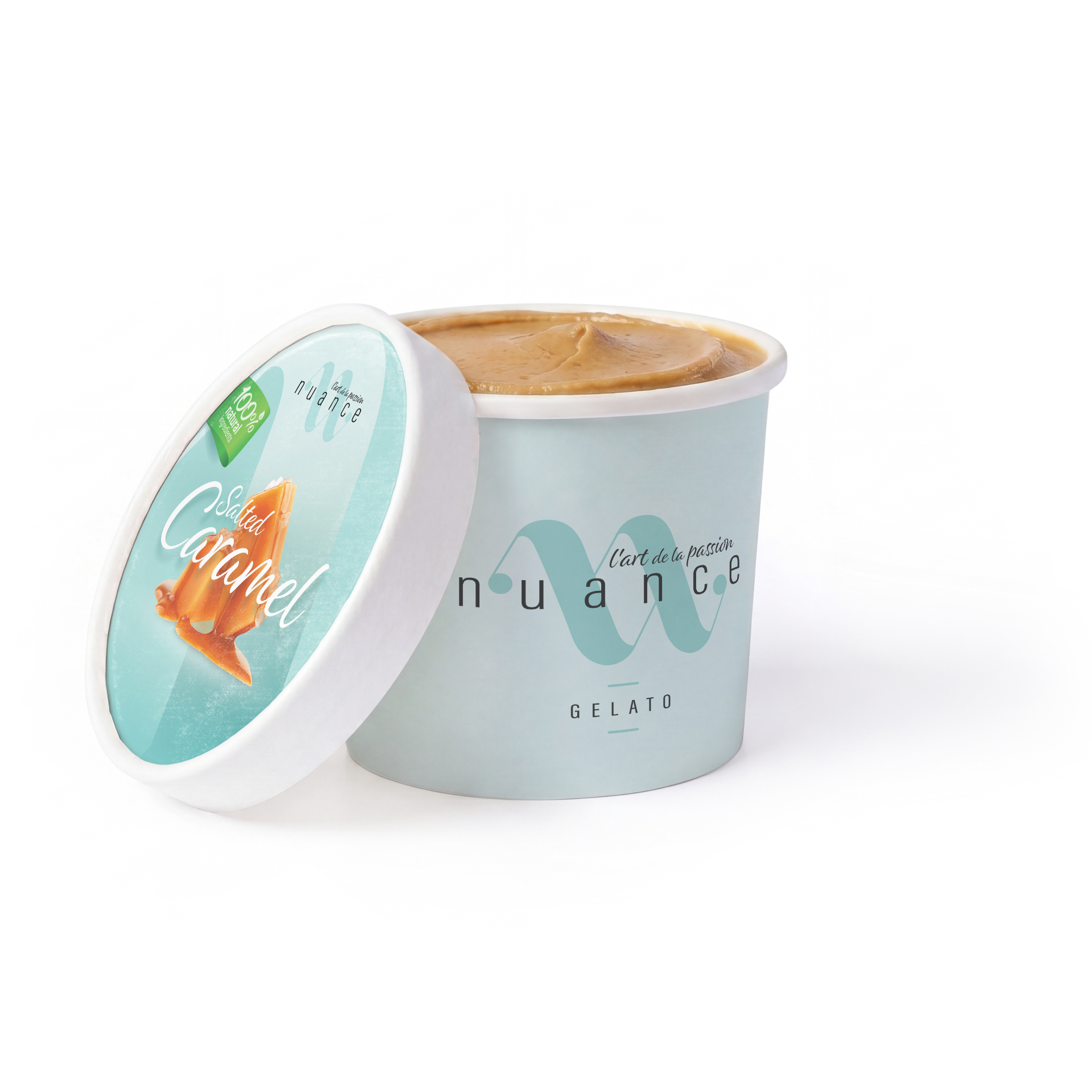 Salted Caramel gelato