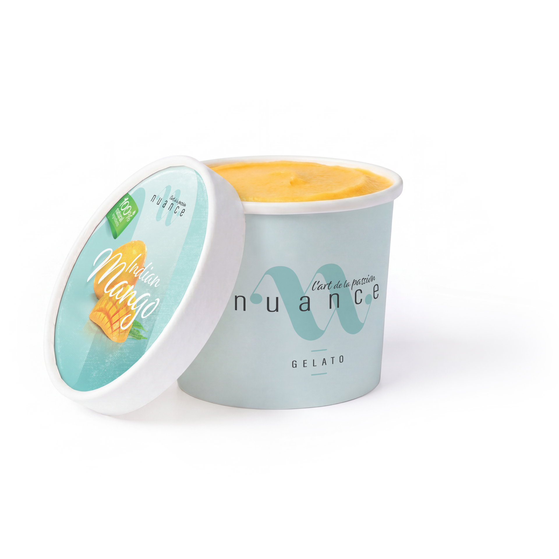Indian Mango gelato