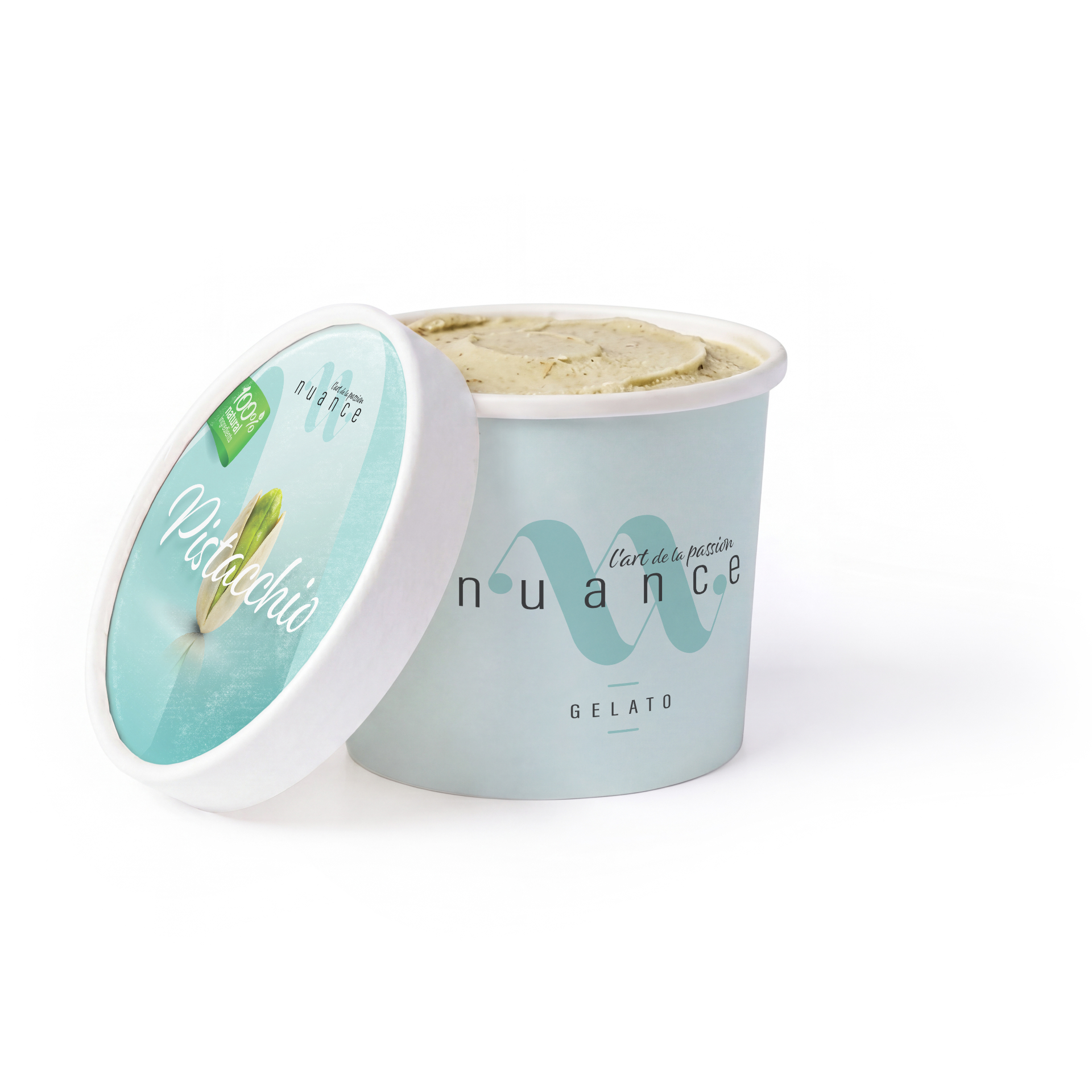 Frutta di Pistacchio gelato