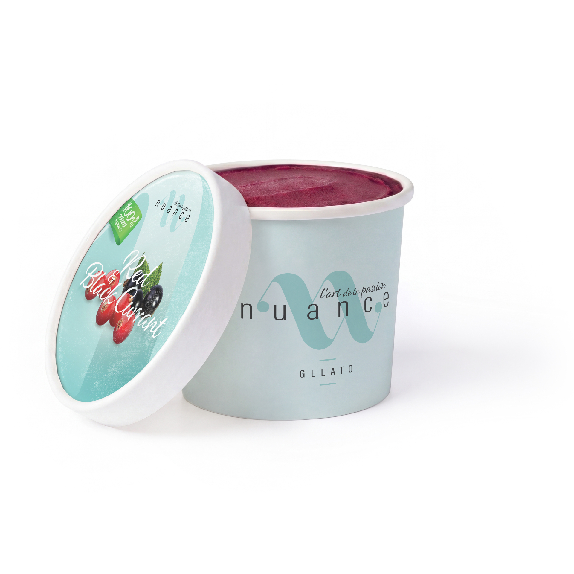 Red & Black Currant gelato